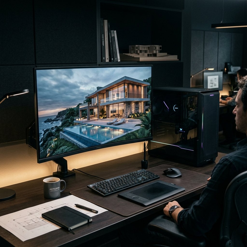 3D Render Screen