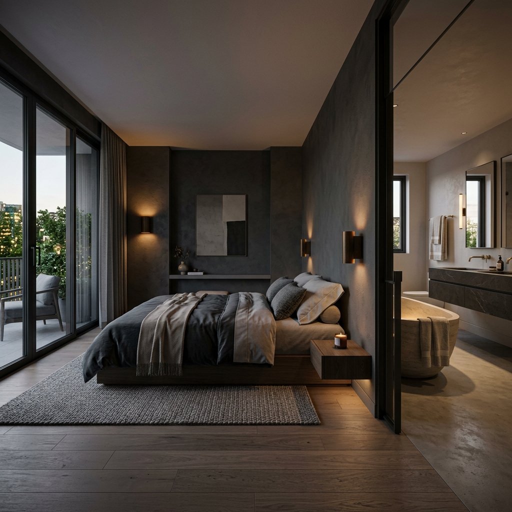 Luxury Minimal Bedroom Interior